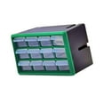 thumbnail image 3 of colaxi Drawer Storage Cabinet Compartment Organizer Multi Grid Wall Mounted Sorting Box Multifunctional Garage Organization for Room Green 12 small grid, 3 of 9