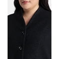 thumbnail image 4 of Terra & Sky Women's Plus Cocoon Jacket, Midweight, Sizes 0X-5X, 4 of 5