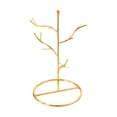 thumbnail image 2 of Soporte de exhibición de joyería perfecl dorado organizador de joyas, 2 of 8