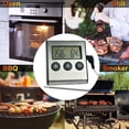 thumbnail image 6 of LINKPAL Precision Products Instant Remote Read Wired Probe Digital Meat Food Grill BBQ Cooking Kitchen Thermometer with Timer Alarm, 6 of 7