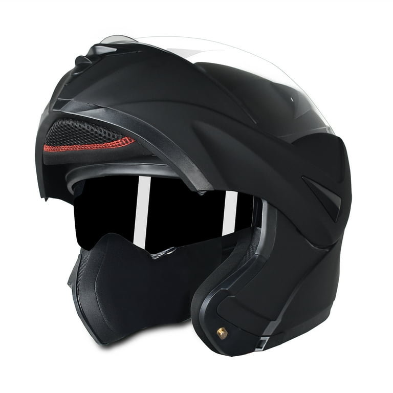 NEW Motorcycle Helmet DOT Full Face Matte Black + SHIELD OPTIONS - S M L XL  XXL