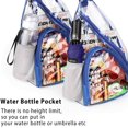 thumbnail image 4 of Sac à Bandoulière en PVC Transparent Approuvé pour Stade, Sac à Dos avec Sangle Réglable Bleu, 4 of 8