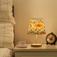 thumbnail image 5 of Table Lamp Medium 7.9x11.8 Inches Table Lamps Night Light Tools & Home Improvement Bedroom Lamp Guest Room Lamp Study Lamp Office Lamp Beautiful Yellow Flowers Seamless, 5 of 7