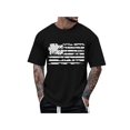 thumbnail image 1 of Camiseta con la bandera patriótica estadounidense de 1776, camiseta del 4 de julio, camiseta del Día de la Independencia para hombre, camisetas de regalo, camisetas informales con gráficos y cuello re, 1 of 5