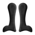 thumbnail image 5 of FITYLE 2 Pieces Arch Insoles Gel Arch Support High Heel Cushion Portable Multipurpose Arch Pads Fasciitis Women Shoes Sports Sandals Velvet Black S, 5 of 10