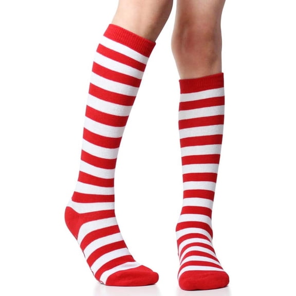 Minzimin Knee High Socks with Grips for Babies, Toddlers and Children