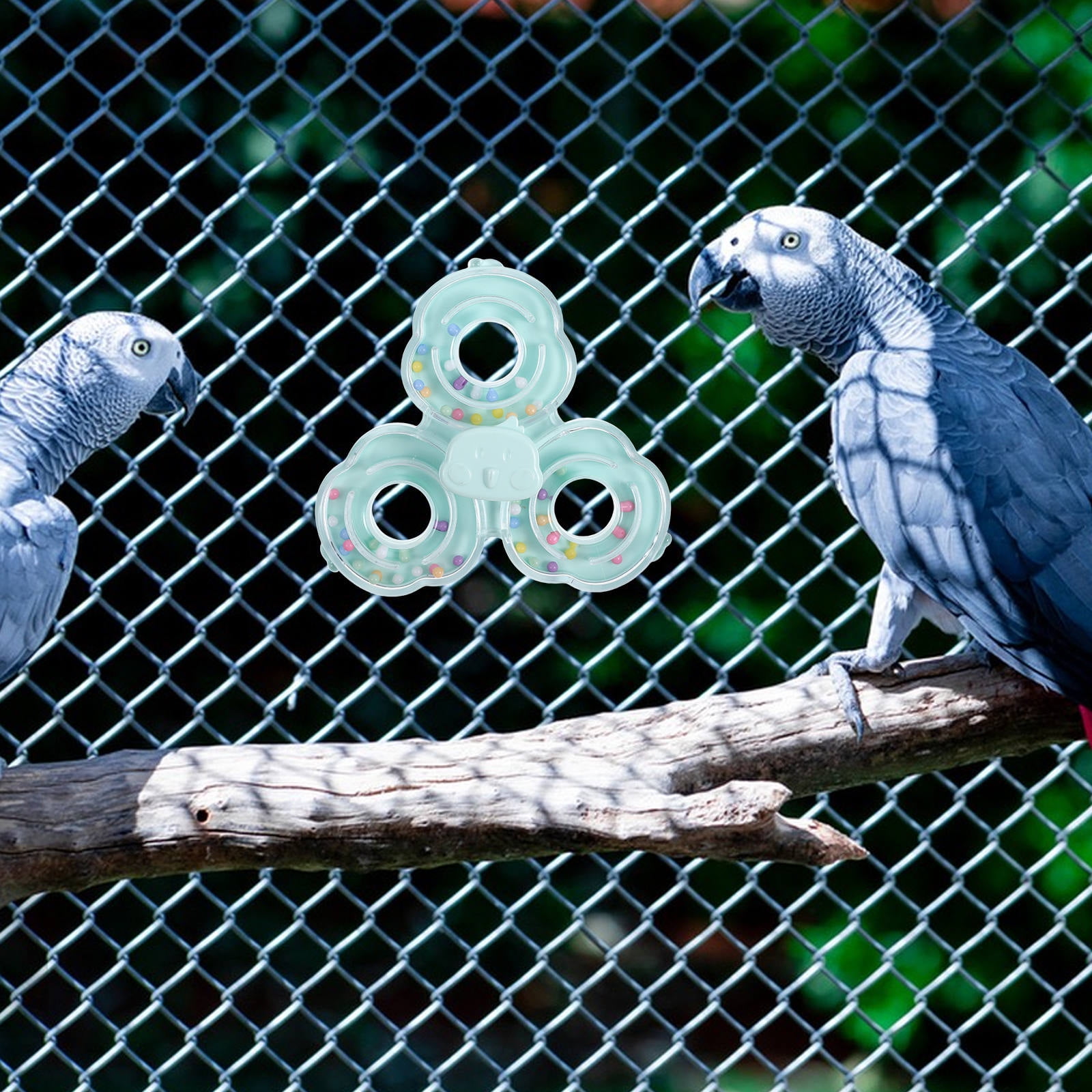TABLZONE Sky Bird Parrot Chew Toy Set - Cage Accessories for Bird Chewing and Entertainment