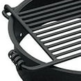 thumbnail image 6 of Pilot Rock 3 Pack 24” Steel Ground Fire Pit Ring Metal Cooking Grate, Black, 6 of 7