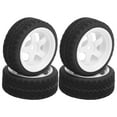 thumbnail image 2 of 4Pcs 65mm Non Slip RC Rubber Tires Wheel Upgrade Accessory Fit for WPL D12 1/10 (012W), 2 of 12
