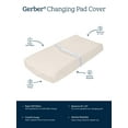 thumbnail image 7 of Gerber Gender Neutral Infant Changing Pad Cover, Delicate Floral, 7 of 7