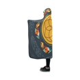 thumbnail image 1 of HATIART Couverture à Capuche Motif Floral Style Boho Couverture 40x50 Pouces, 1 of 3