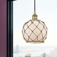 thumbnail image 2 of Innovations Lighting - Farmhouse Rope - 1 Light Cord Hung Mini Pendant In, 2 of 2