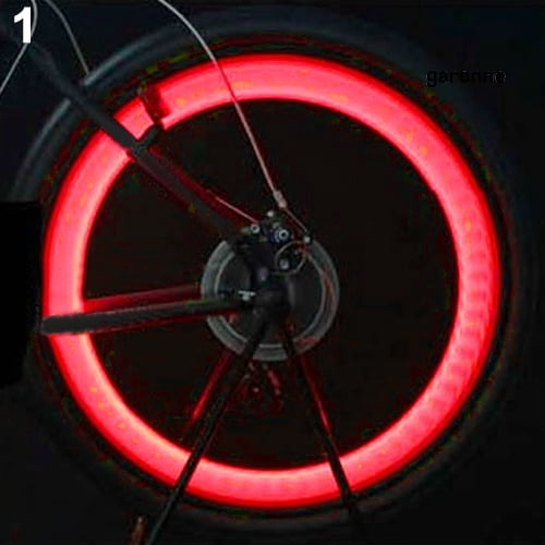 CQX-R Seguridad Brillante Bicicleta Ciclismo Coche Rueda Neumático LED Luz De Radio Lámpara