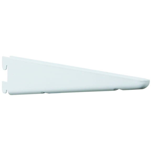 Knape & Vogt 182 Series 182 WH 10.5 Shelf Bracket, 11.2 in L, Steel, White
