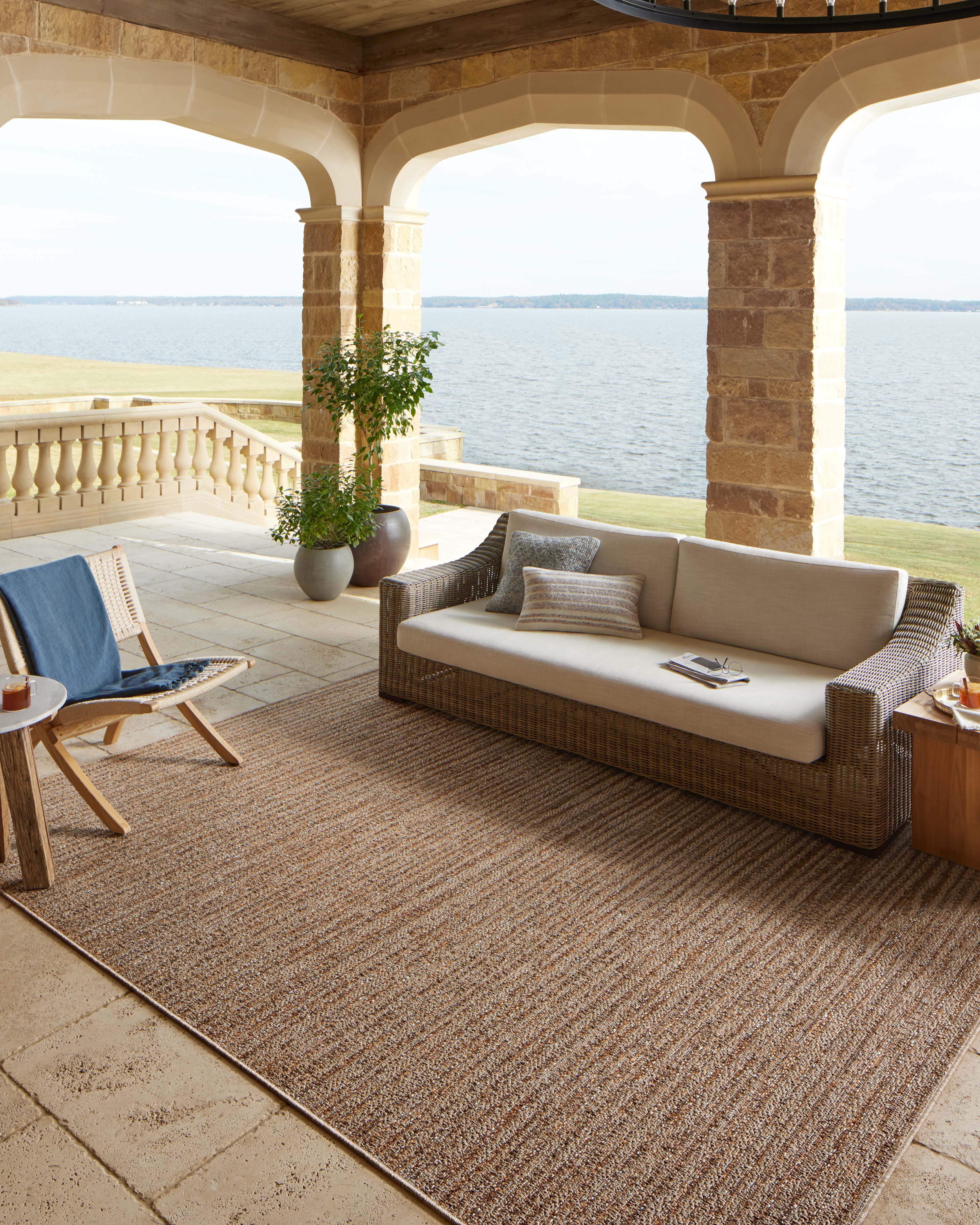 Loloi Merrick Oatmeal / Multi 6'-3" x 9'-2" Area Rug