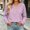 Purple, variant on BRGZLK Long Sleeve Henley Shirts for Women 2026 Fall Winter Trendy V Neck Dressy Casual Tops Loose Soft Comfy Tunics Pullover Basic Tee Blouse Black XL