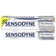 thumbnail image 2 of Sensodyne Toothpaste for Sensitive Teeth & Cavity Protection, Extra Whitening 4 Ounce (Pack of 2) (08416), 2 of 3