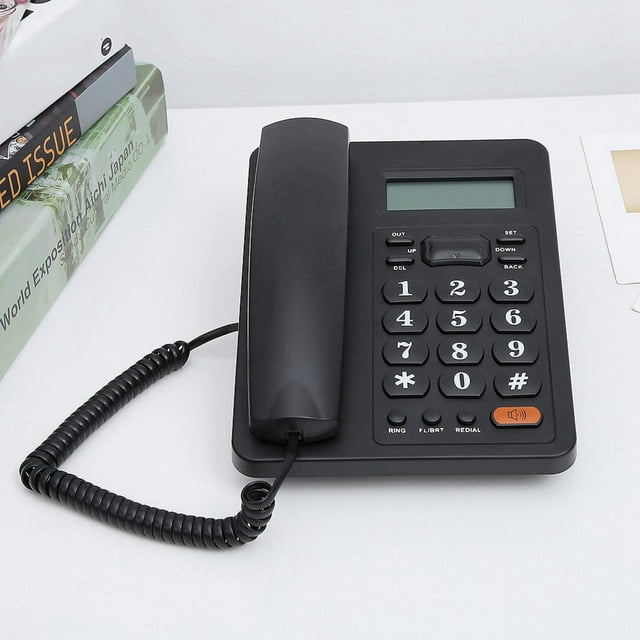 LAFGUR Home Office Telephone, Wired Telephone, Dual System For Office Home Office Telephone Home Caller ID Display Telephone