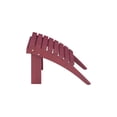 thumbnail image 3 of Linon Ottoman d'Extérieur Adirondack Robuste en Bois d'Acacia Massif, Teinture Rouge, 3 of 15