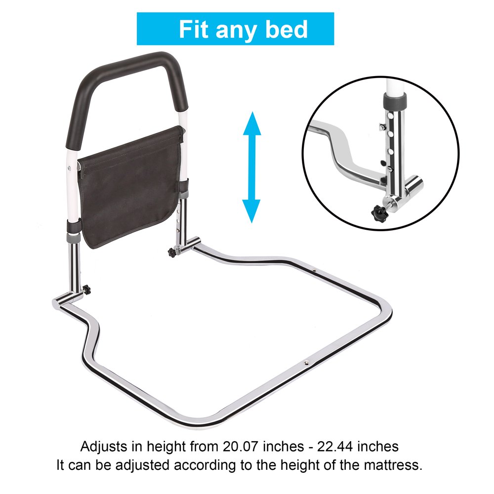 Safety Bed Rails for Elderly Hospital Grade for Adults Seniors, Bed