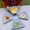 Blue, variant on Trapezoidal Shape Plates Impregnable Dinner Plates Dishwasher Microwave Safe Plastic Plates Reusable Lightweight Plates For Kitchen Or Camping 10.6x8.6 Inches