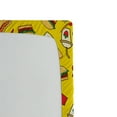 thumbnail image 3 of Ambesonne Food Fitted Sheet, Funny Cartoonish Fast Food, Twin XL Size, Yellow Multicolor, 3 of 3