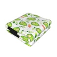 thumbnail image 2 of KLL Kawaii Avocado Print Fleece Throw Blanket, Horizontal Fleece Bedding Cute Soft Blankets Comfy Fleece Flannel Plush Home Decor for Couch & Bed -50"x40", 2 of 9