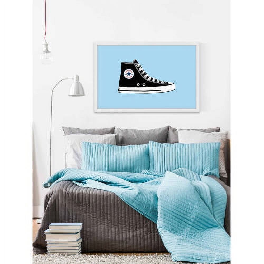"Cool High Top" Framed Painting Print