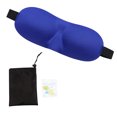 thumbnail image 1 of Lightweight 3D Contoured Sleep Eye Mask Set - Breathable 218x84mm Eye Cover (16g), Waterproof Storage Pouch & Random Color Earplugs - Available in Black, Blue, Red, Grey (Total Package Weight 100g), 1 of 6