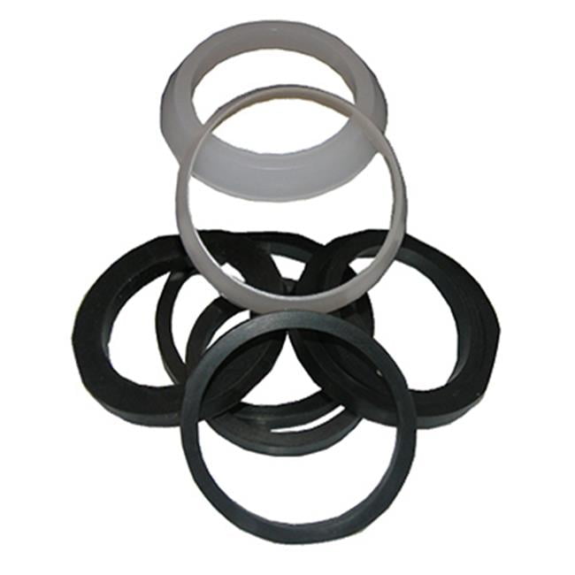 Larsen Supply 022289 5 Pack, Plastic & Rubber Slip Joint Washers