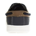 thumbnail image 4 of Sail Post Toddler Boys Lace-up Boat Shoes - Navy, 12, 4 of 7