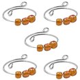 thumbnail image 1 of Fiudx Cuentas para La Ansiedad, Elegante Collar de Espiral S990, Cómoda Pulsera de Cuentas Giratorias, Joyería Duradera a Prueba de Óxido, Ideal para Fiestas Diarias, Regalo para Mujer, Artesanía Hec, 1 of 7