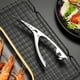 thumbnail image 4 of Pelador de Camarones de Acero Inoxidable 304 | Desgranador Duradero para Separar Fácilmente La Carne de Camarones | Removedor de Concha de Camarones Resistente a La Oxidación | Aparato para Mariscos, 4 of 4