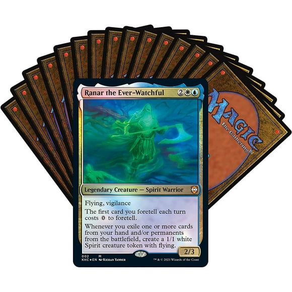 Magic The Gathering Kaldheim Commander Deck – Phantom Premonition | Baraja de 100 cartas l Magic The Gathering Magic The Gathering