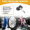 thumbnail image 2 of Sensor de presión de neumáticos Unique Bargains No.BHB637140 para Mazda 3 2009-2019 TPMS Sensor 1 Pc 433MHz, 2 of 7