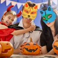 thumbnail image 3 of 10Pcs Party Blank Mask Animal Cosplay Mask DIY Mask Unpainted Blank Mask Masquerade Mask, 3 of 4