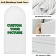 thumbnail image 6 of Custom Arch Backdrop Cover (5.2FT & 1.9FT), Stretchy Personalized Arch Stand Cover, Wedding Birthday Baby Shower Party Decorations Backdrop, 6 of 7