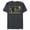 Navy Heather, variant on Star Wars The Mandalorian Season 3 Grogu in IG-12 Yes Yes No - Short Sleeve Blended T-Shirt for Adults - Customized-Yellow