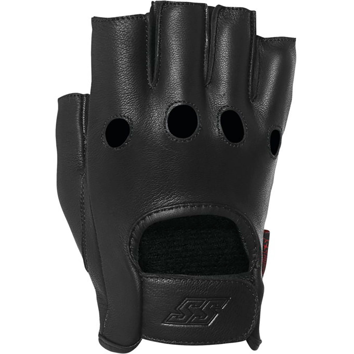 Speed and Strength 1/2 Nelson Fingerless Leather Men's Street