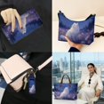 thumbnail image 3 of Kuiaobaty 4 Piece Tote Purse and Wallet Set for Women Cat Floral Print Shoulder Bag Lip Holder Lightweight Top Handle Handbag Set for Shopping, Blue, 3 of 7