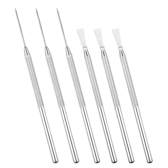 Clay Needle Tool Pottery Feathered Wire Texture Tool With Ergonomic Grip Art Supplies For Detailed Sculpting & Crafting