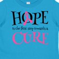 thumbnail image 3 of Inktastic Breast Cancer Hope Quote Girls Toddler T-Shirt, 3 of 4
