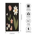 thumbnail image 6 of Stylish Floral Pattern Beach Towel - Pink White Daisy Design Perfect for Pool Travel and Bath Use - Minimalistic & Elegant, 6 of 6