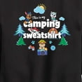 thumbnail image 3 of Paw Patrol - This Is My Camping Sweatshirt - Toddler And Youth Crewneck Fleece Sweatshirt, 3 of 6