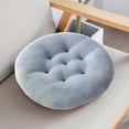 thumbnail image 5 of maho Chair Cushion Solid Color Seat Cushion Thickened Soft Milk Velvet Cotton Filled Chair Cushion Suitable For Kitchen Dining Chair Patio Cushion, 5 of 8