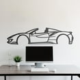 thumbnail image 4 of LaModaHome 2019 488 Pista Spider Metal Silhouette Wall Art, 4 of 5