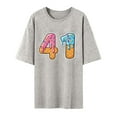 thumbnail image 3 of Mens Tshirts Funny Graphic Short Sleeve Plus Size Casual Humorous Printed Tees Men's Shirts, 3 of 3