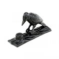 thumbnail image 3 of Renovators Supply Black Cast Iron Door Knocker, Woodpecker Design, Rustproof, 6.5in High, 3 of 9