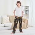 thumbnail image 6 of Boy's Pajama Pants Boys' Long Sleep Pants Children's Pajama Pants Loose Fitting Pajama Pants are Convenient to Put on and Take off XL Halloween Pink Pumpkin, 6 of 9