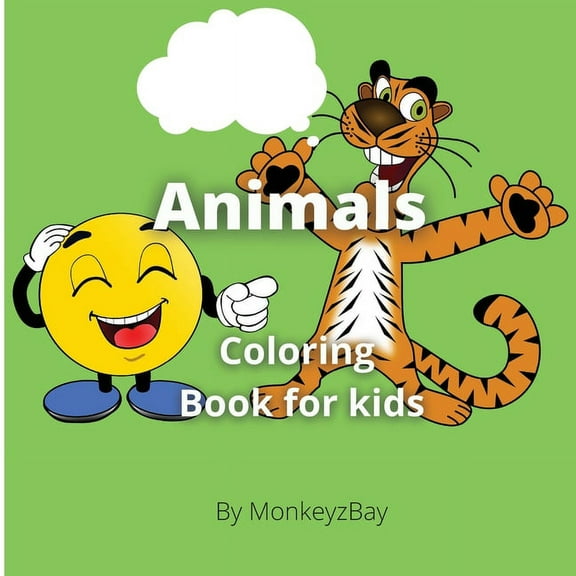 Animals Coloring Book for Kids, (Paperback)